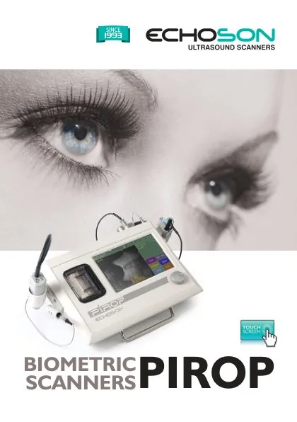 Cover — PIROP — A/B echo-biometer and pachymeter